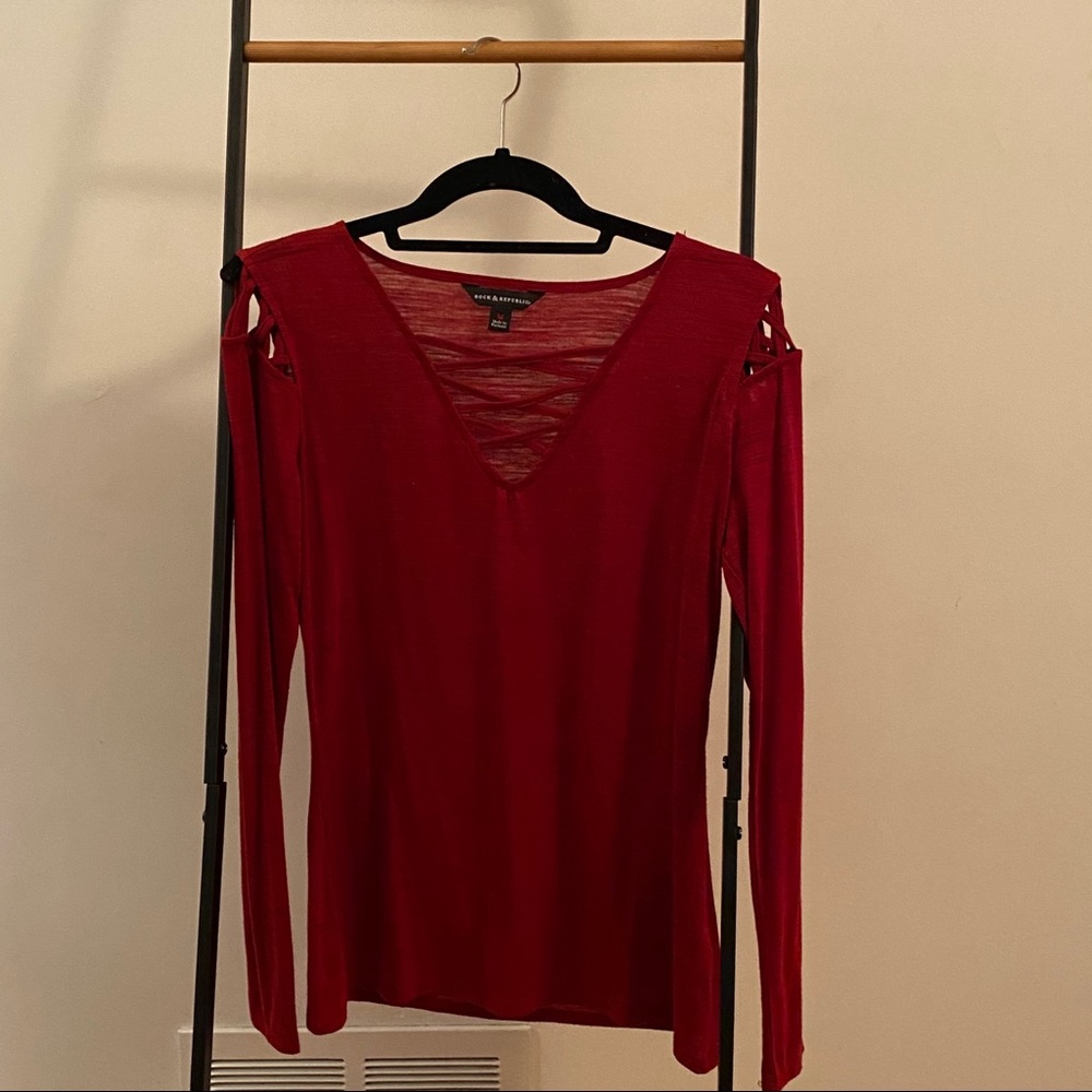 Marron Long Sleeve Sweater -M